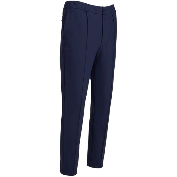 G/FORE Men's Tech Stretch Street Golf Performance Pants in Navy Blue Size Medium
